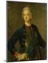 Crown Prince Frederick Ii, 1728-Pesne-Mounted Giclee Print