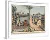 Crown Prince Frederick of Prussia at Rheinsberg and Neuruppin-Richard Knoetel-Framed Giclee Print