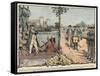Crown Prince Frederick of Prussia at Rheinsberg and Neuruppin-Richard Knoetel-Framed Stretched Canvas