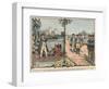 Crown Prince Frederick of Prussia at Rheinsberg and Neuruppin-Richard Knoetel-Framed Giclee Print