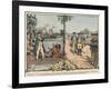 Crown Prince Frederick of Prussia at Rheinsberg and Neuruppin-Richard Knoetel-Framed Giclee Print