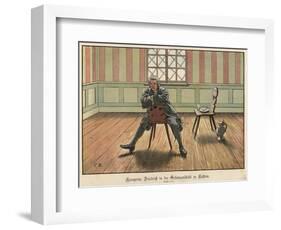 Crown Prince Frederick of Prussia Imprisoned at Kustrin-Carl Rochling-Framed Giclee Print