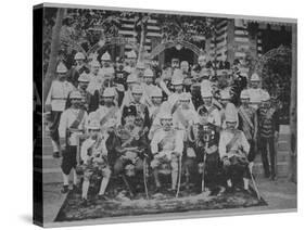 Crown Prince Nicholas Alexandrovich of Russia Visiting Siam, 1891-null-Stretched Canvas