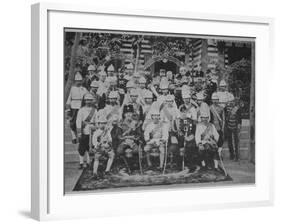 Crown Prince Nicholas Alexandrovich of Russia Visiting Siam, 1891-null-Framed Giclee Print