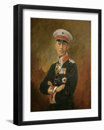Crown Prince Wilhelm of Hohenzollern, C.1916-Vienna Nedomansky Studio-Framed Giclee Print