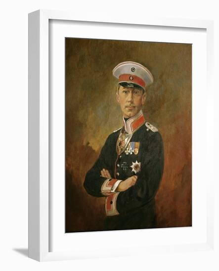 Crown Prince Wilhelm of Hohenzollern, C.1916-Vienna Nedomansky Studio-Framed Giclee Print