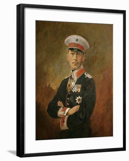 Crown Prince Wilhelm of Hohenzollern, C.1916-Vienna Nedomansky Studio-Framed Giclee Print