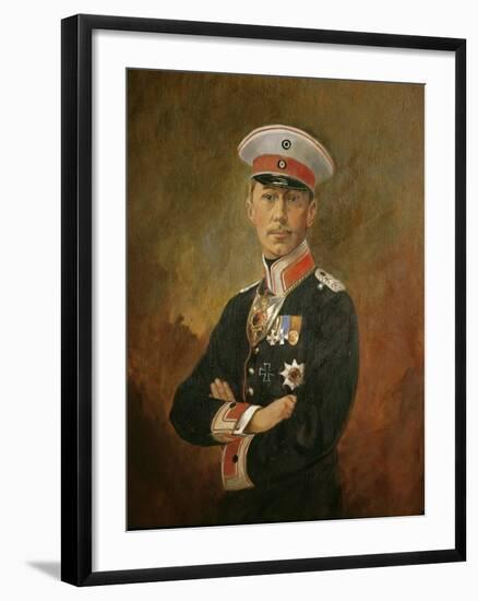 Crown Prince Wilhelm of Hohenzollern, C.1916-Vienna Nedomansky Studio-Framed Giclee Print