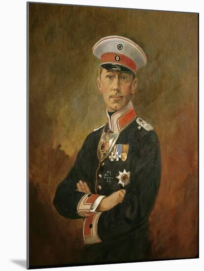 Crown Prince Wilhelm of Hohenzollern, C.1916-Vienna Nedomansky Studio-Mounted Giclee Print