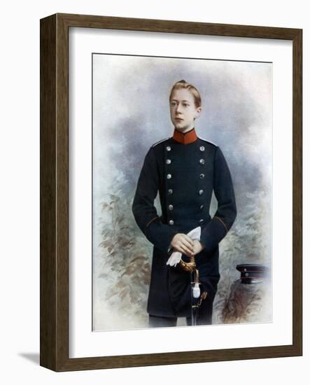 Crown Prince Wilhelm of Prussia and Germany, Late 19th-Early 20th Century-null-Framed Giclee Print