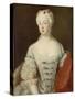 Crown Princess Elisabeth Christine Von Preussen, C.1735-Pesne-Stretched Canvas