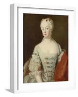 Crown Princess Elisabeth Christine Von Preussen, C.1735-Pesne-Framed Giclee Print