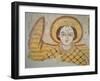 Crowned Archangel with Spread Wings, from the Cathedral of Faras, Sudan (Fresco)-Coptic-Framed Giclee Print