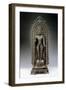 Crowned Buddha, Kurkihar Culture, 1100 Ad-null-Framed Giclee Print