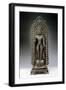 Crowned Buddha, Kurkihar Culture, 1100 Ad-null-Framed Giclee Print