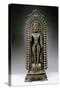 Crowned Buddha, Kurkihar Culture, 1100 Ad-null-Stretched Canvas