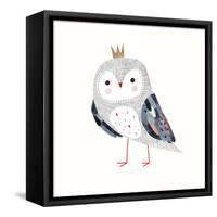 Crowned Critter II-Victoria Borges-Framed Stretched Canvas