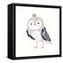 Crowned Critter II-Victoria Borges-Framed Stretched Canvas