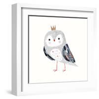 Crowned Critter II-Victoria Borges-Framed Art Print