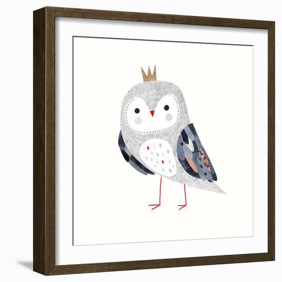 Crowned Critter II-Victoria Borges-Framed Art Print