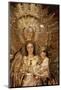 Crowned Virgin and Child statue in Nuestra Senora de la Esperanza church, La Macarena-Godong-Mounted Photographic Print