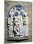 Crowned Virgin and Child with Saints-Luca Della Robbia-Mounted Giclee Print