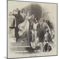 Crowning of Bruce-null-Mounted Giclee Print