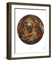 Crowning of the Virgin-Sandro Botticelli-Framed Art Print