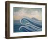 Crowning the Waves-Angeles M Pomata-Framed Giclee Print