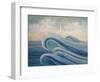 Crowning the Waves-Angeles M Pomata-Framed Giclee Print