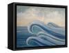 Crowning the Waves-Angeles M Pomata-Framed Stretched Canvas