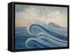 Crowning the Waves-Angeles M Pomata-Framed Stretched Canvas