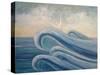 Crowning the Waves-Angeles M Pomata-Stretched Canvas