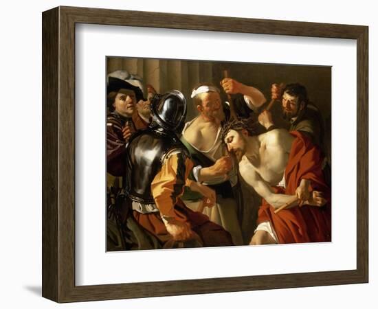 Crowning with Thorns, C.1622-Dirck Baburen van-Framed Giclee Print