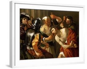 Crowning with Thorns, C.1622-Dirck Baburen van-Framed Giclee Print