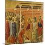 Crowning with Thorns, Detail of Tile from Episodes from Christ's Passion and Resurrection-Duccio Di buoninsegna-Mounted Giclee Print