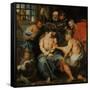 Crowning with Thorns-Sir Anthony Van Dyck-Framed Stretched Canvas