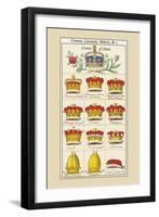 Crowns, Coronets and Mitres-Hugh Clark-Framed Art Print