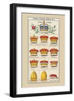 Crowns, Coronets and Mitres-Hugh Clark-Framed Art Print