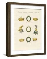 Crowns from the Ancients-null-Framed Giclee Print