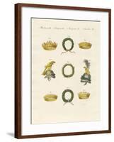 Crowns from the Ancients-null-Framed Giclee Print