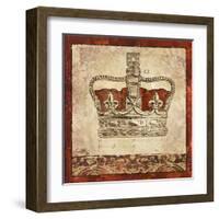 Crowns I-Elizabeth Medley-Framed Art Print