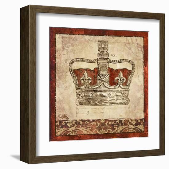 Crowns I-Elizabeth Medley-Framed Art Print