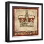 Crowns I-Elizabeth Medley-Framed Art Print