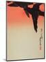 Crows in Flight at Sunrise, 1888-Shibata Zeshin-Mounted Giclee Print