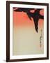 Crows in Flight at Sunrise, 1888-Shibata Zeshin-Framed Giclee Print