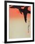 Crows in Flight at Sunrise, 1888-Shibata Zeshin-Framed Giclee Print