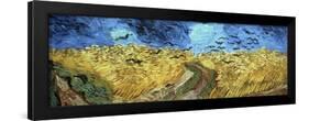 Crows over Wheatfield, 1890-Vincent van Gogh-Framed Premium Giclee Print
