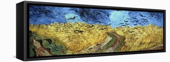 Crows over Wheatfield, 1890-Vincent van Gogh-Framed Stretched Canvas