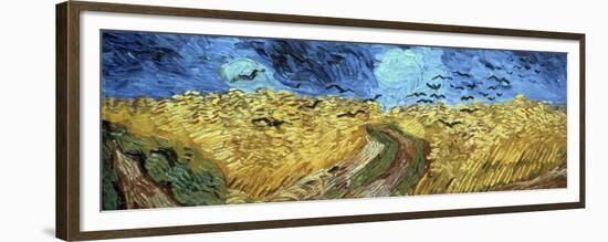 Crows over Wheatfield, 1890-Vincent van Gogh-Framed Giclee Print